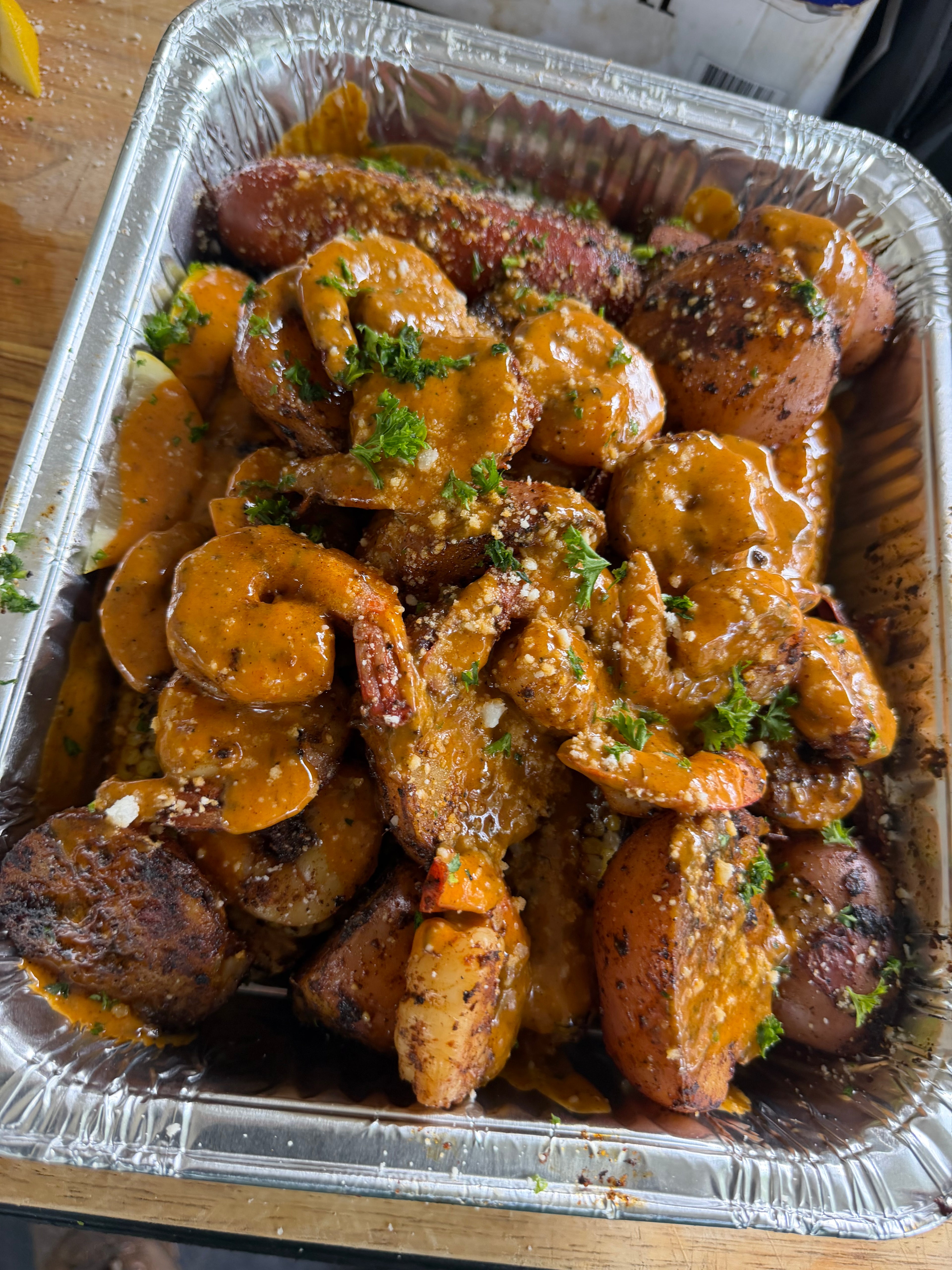 Jerk Shrimp Package 1lbs